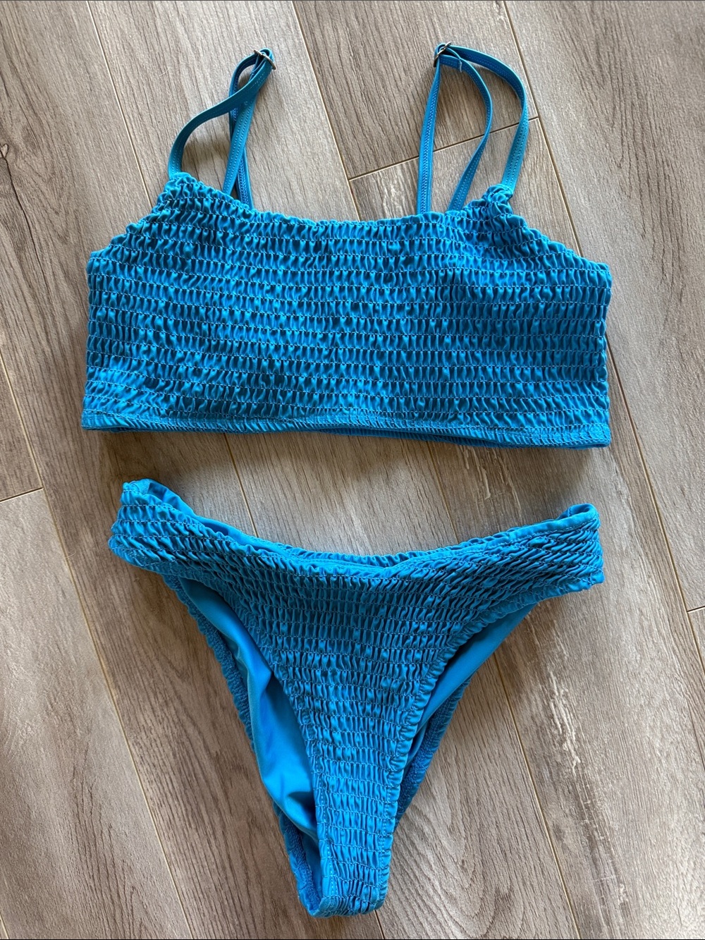 Mossman Australia Textured Bikini, Size Large